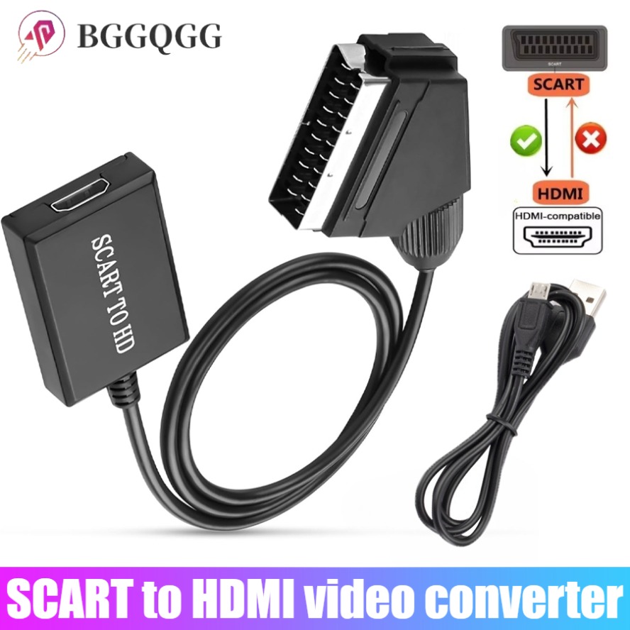 Scart To Hdmi - SCART To HDMI-compatible Video Audio Upscale
