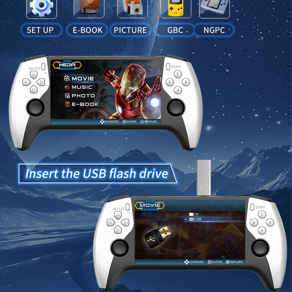 2026 New SF3500 5 Inch Handhel - Retro Gaming Kiosk 评论和价格