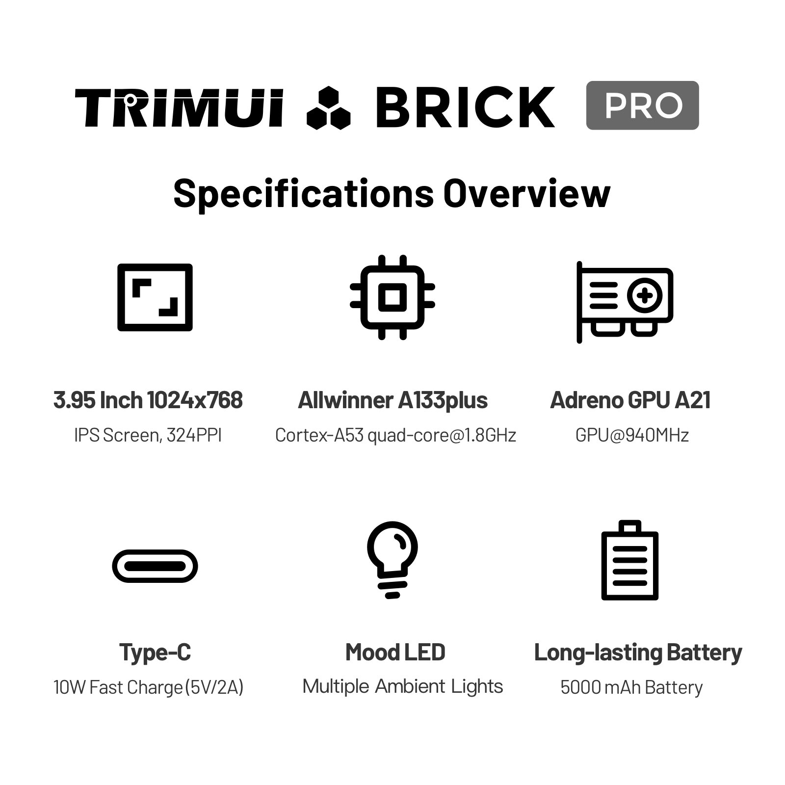 TRIMUI Brick Pro TG4040 Retro  - Retro Gaming Kiosk 评论和价格