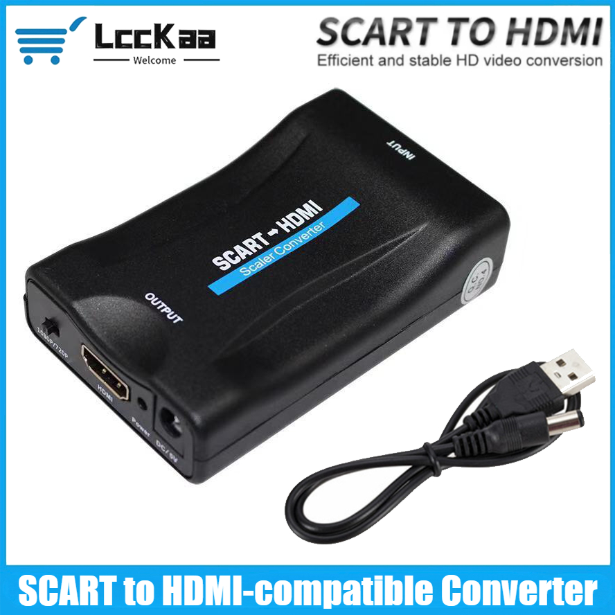 SCART To HDMI-compatible Conve - Scart To Hdmi 评论和价格