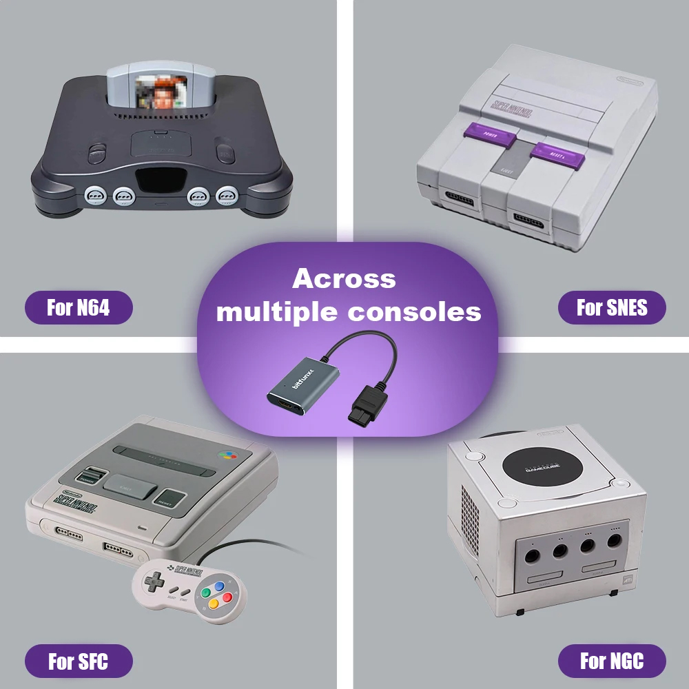Bitfunx 720P Svideo / AV To HD - Retro Gaming N64 评论和价格
