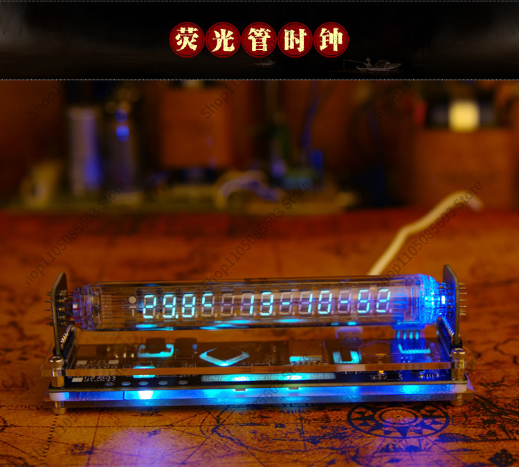 For VFD Tube Clock with Russia - Retro Gaming Youtube 评论和价格