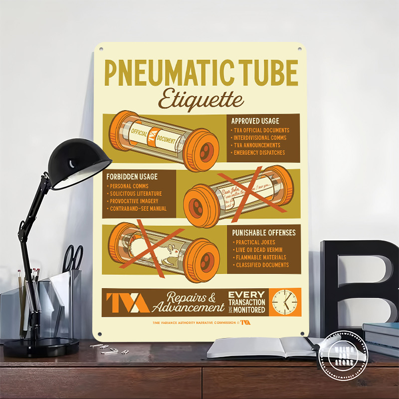 Pneumatic Tube Etiquette Tin P - Retro Gaming Youtube 评论和价格