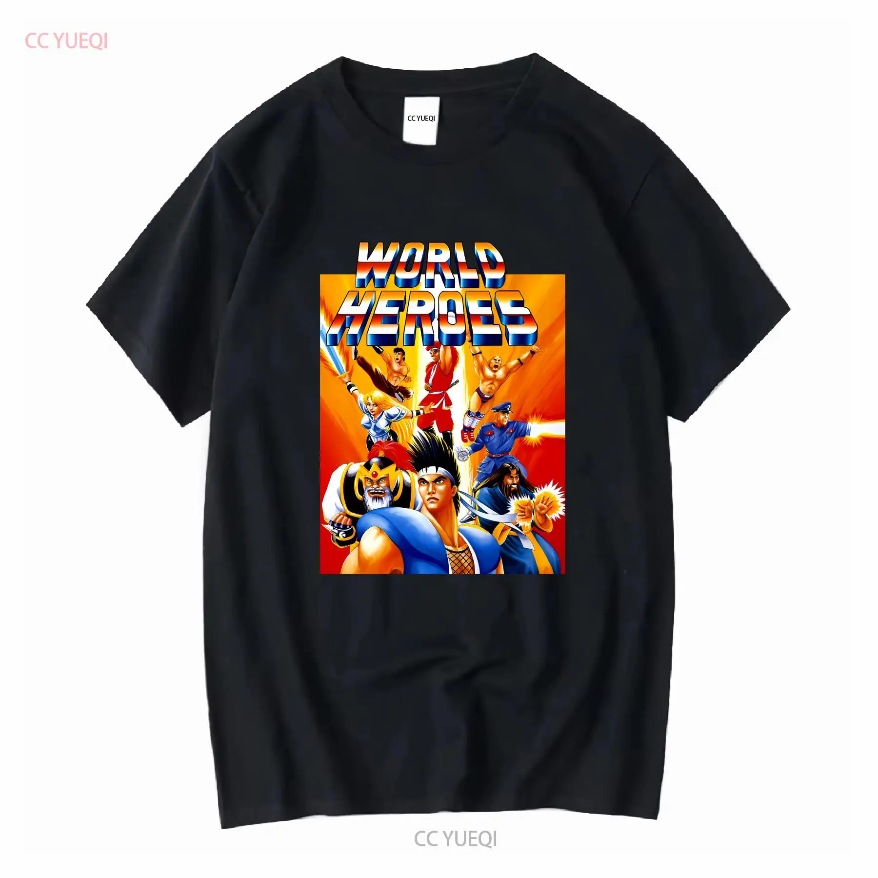 World Heroes Classic NEO GEO V - Retro Gaming T Shirt 评论和价格