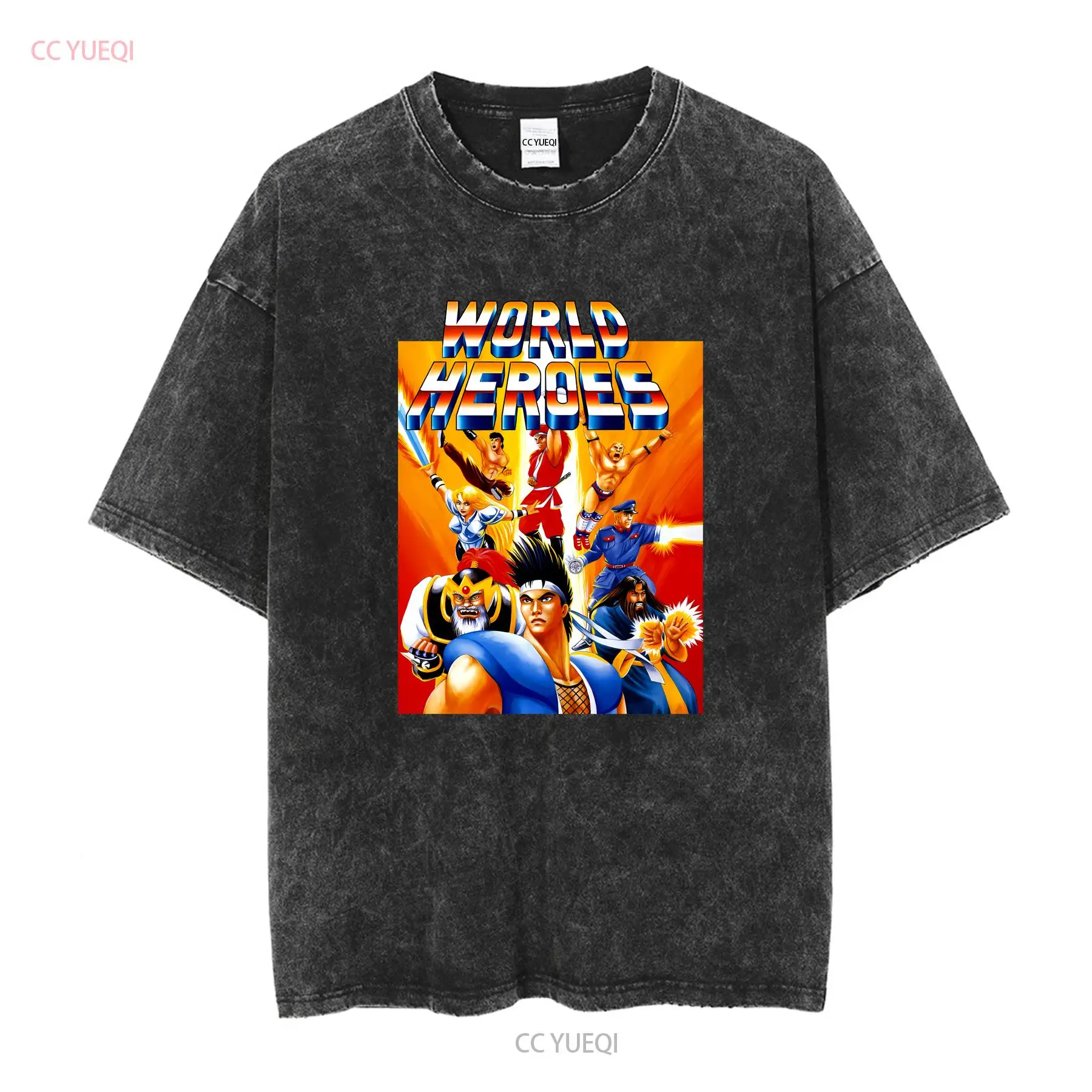 World Heroes Classic NEO GEO V - Retro Gaming T Shirt 评论和价格