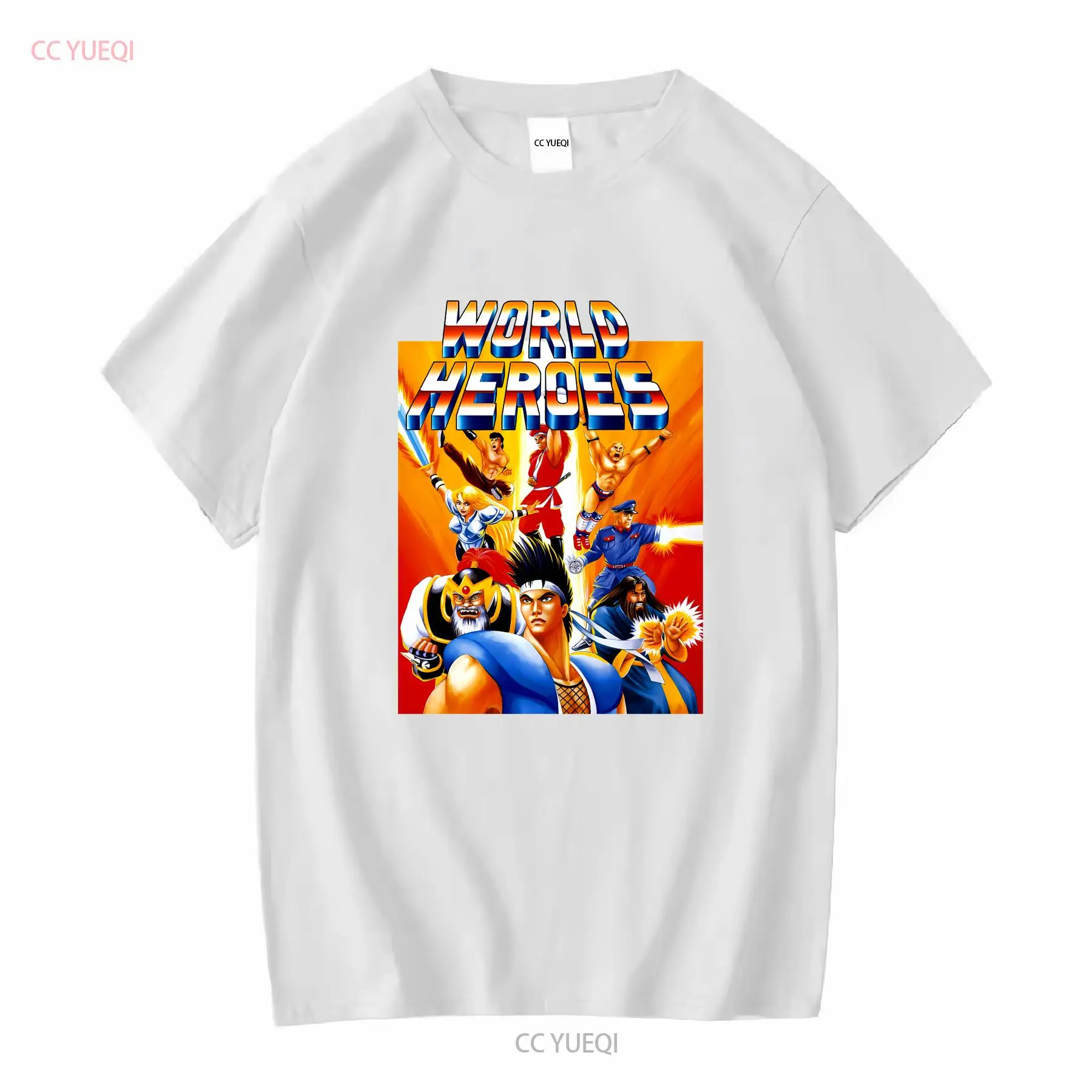 World Heroes Classic NEO GEO V - Retro Gaming T Shirt 评论和价格