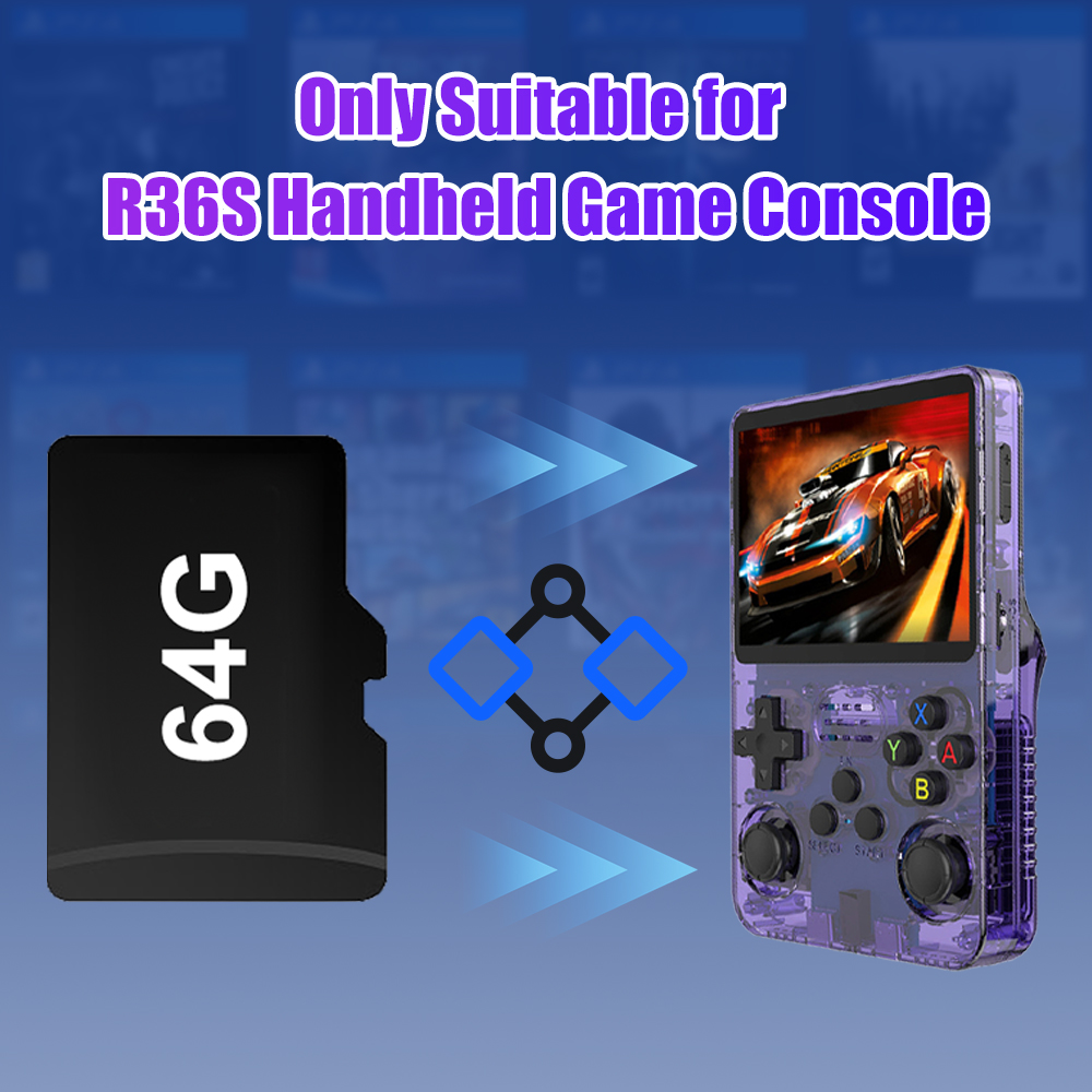 64G Game TF Card for R36S Vide - Retro Gaming N64 评论和价格