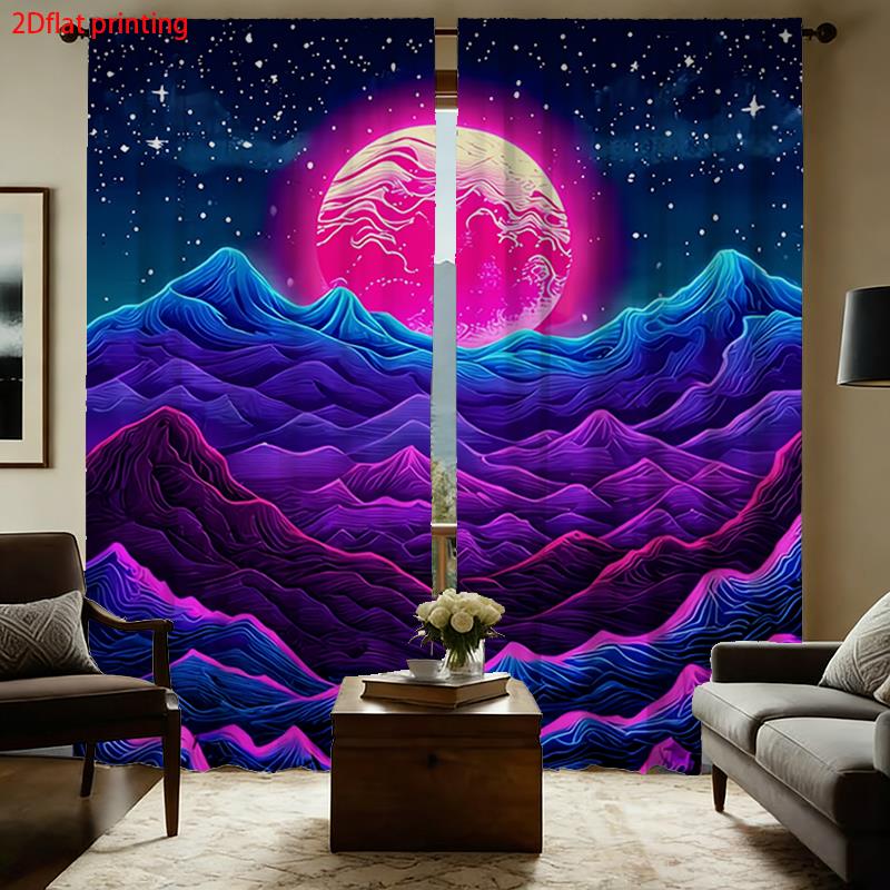Synthwave Curtains, Neon Mount - Retro Gaming Youtube 评论和价格