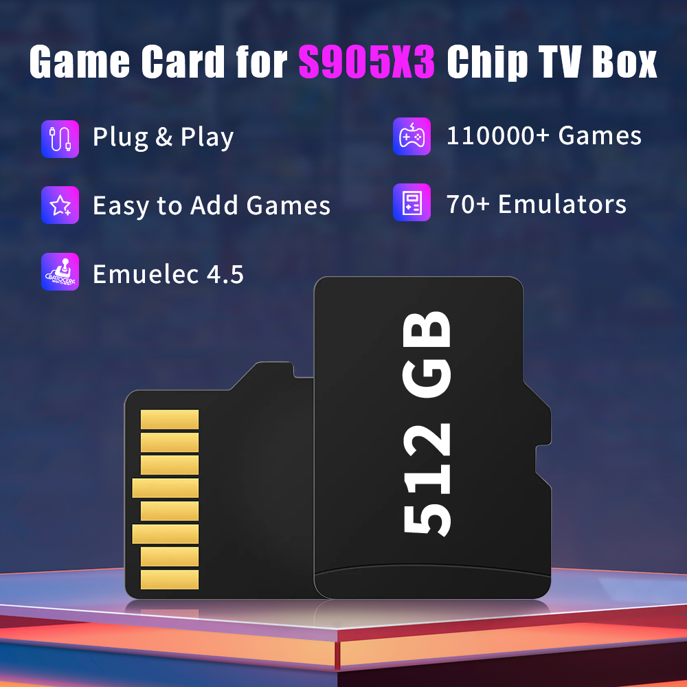 Game TF Card for S905X3 Chip T - Retro Gaming N64 评论和价格