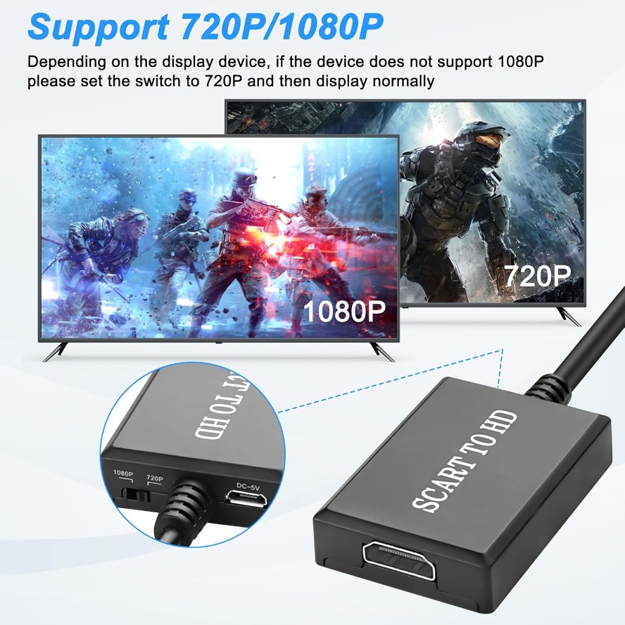 SCART To HDMI-compatible Video - Scart To Hdmi 评论和价格