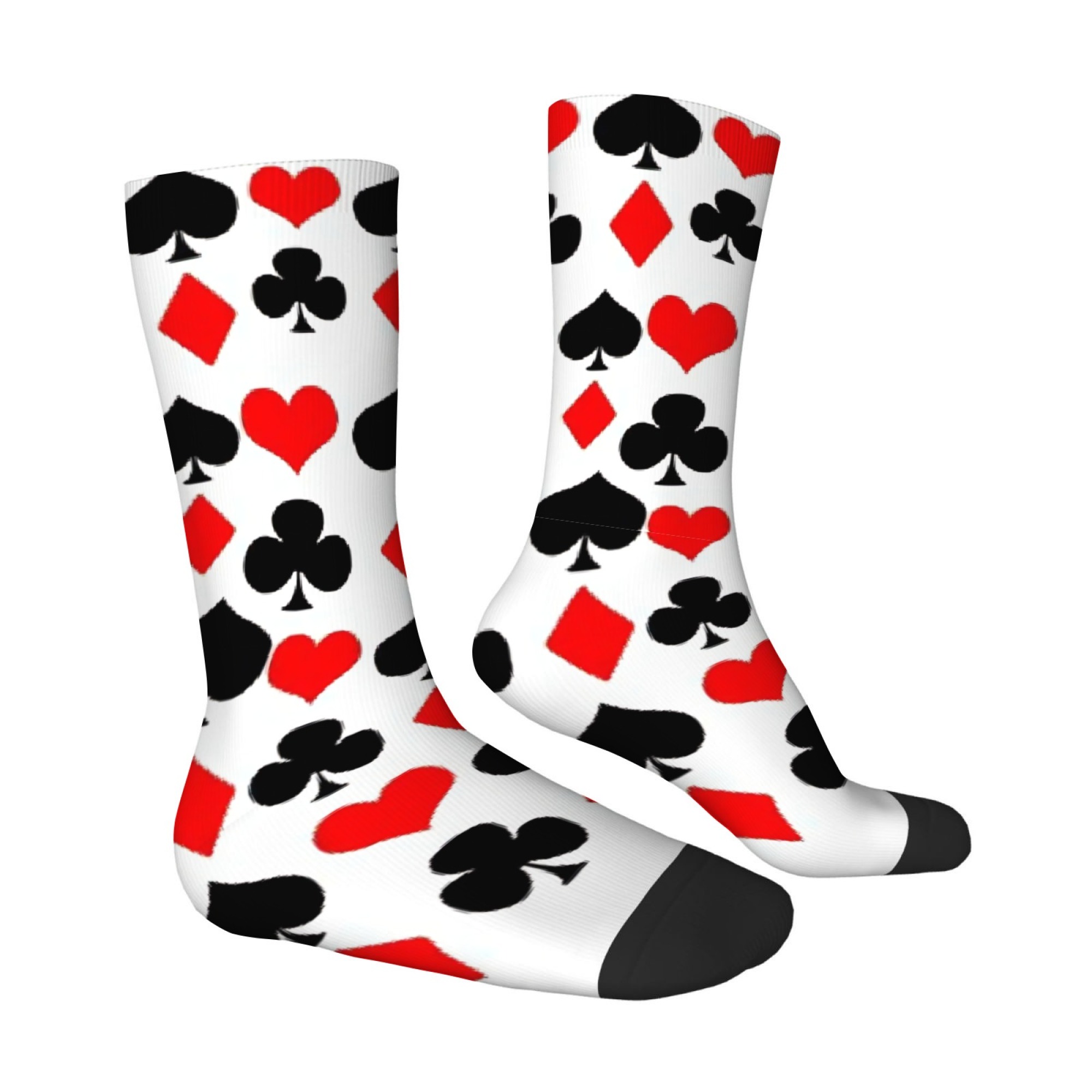 Playing Card Print Mid-calf So - Retro Gaming Youtube 评论和价格