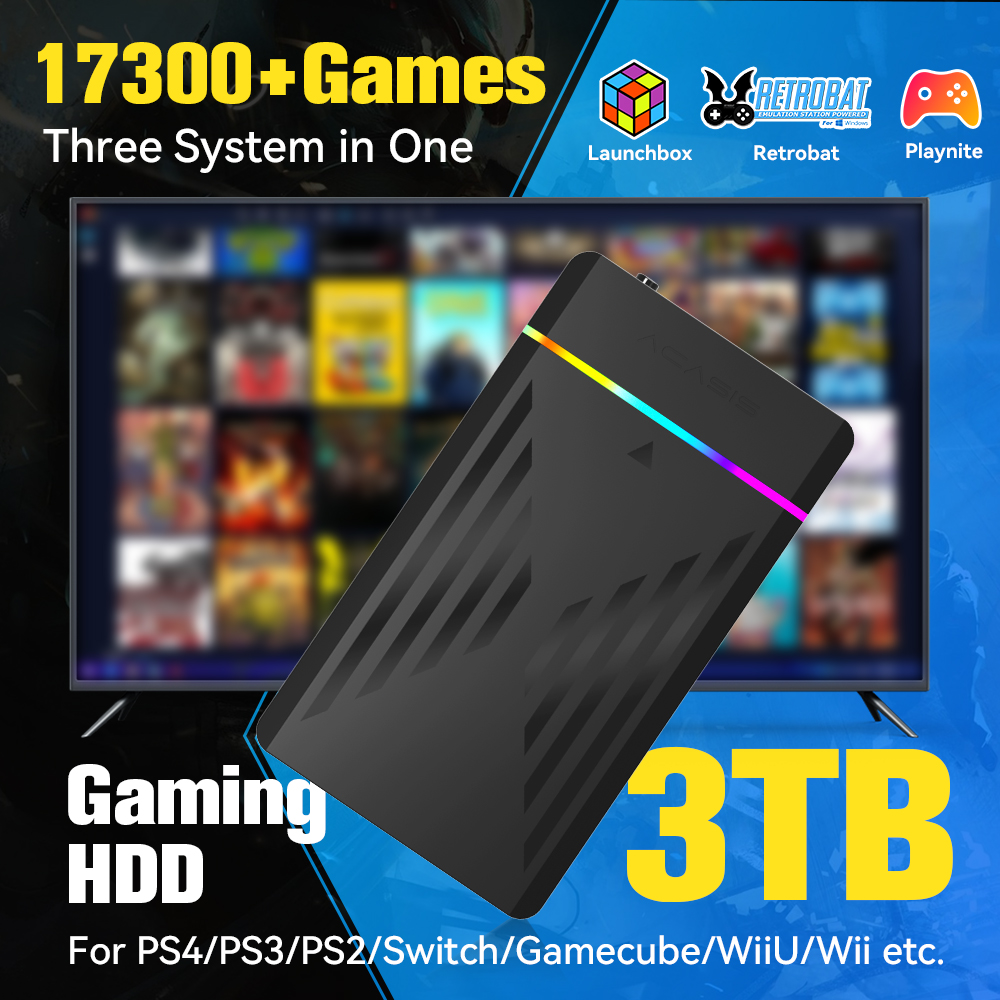 3TB Portable Gaming HDD Launch - Retro Gaming N64 评论和价格